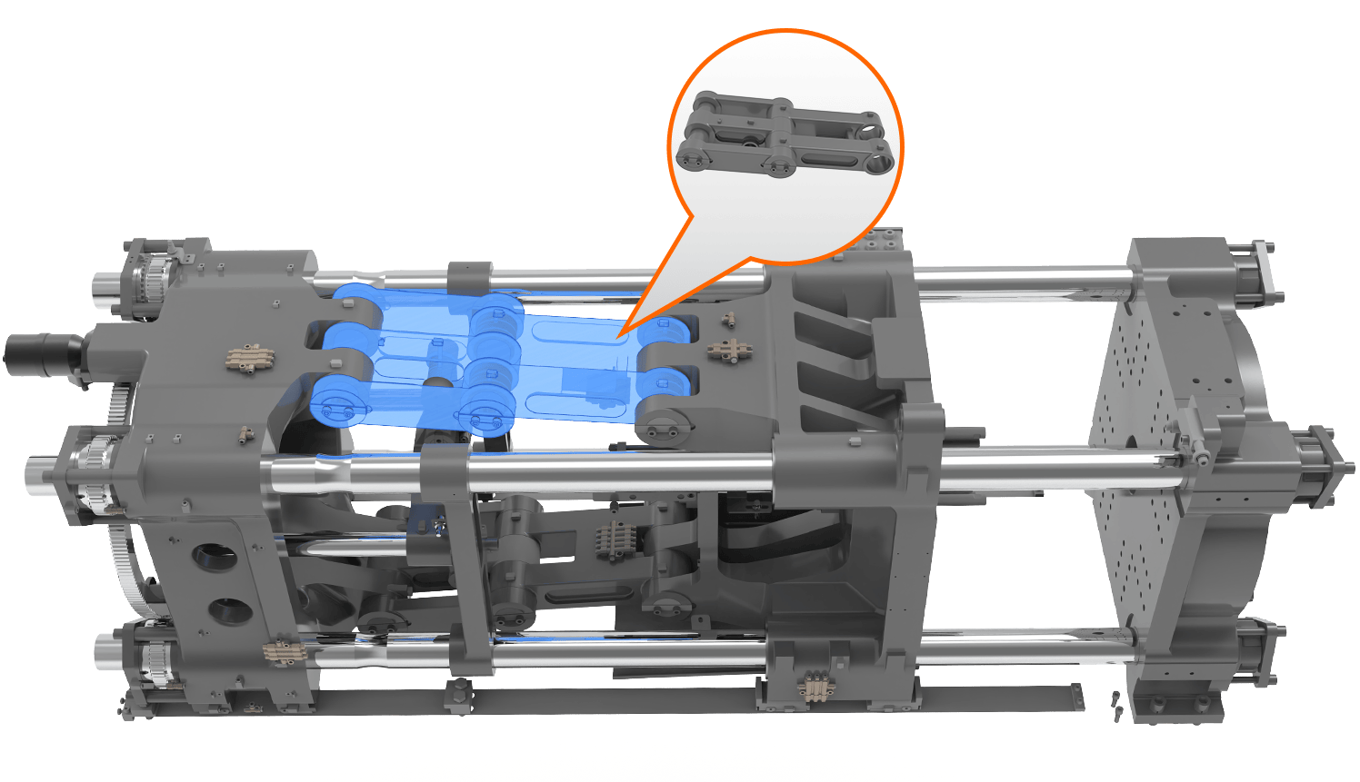开/合模重复精度达0.01mm